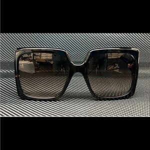 Gucci Oversized Black Sunglasses